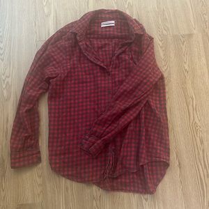 Super Soft Red Checkered Flannel Urban Outfitters sz M